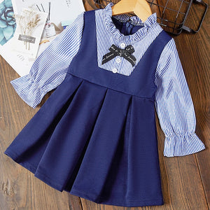 Girls Dress New Spring England Style - Picolini's Boutique